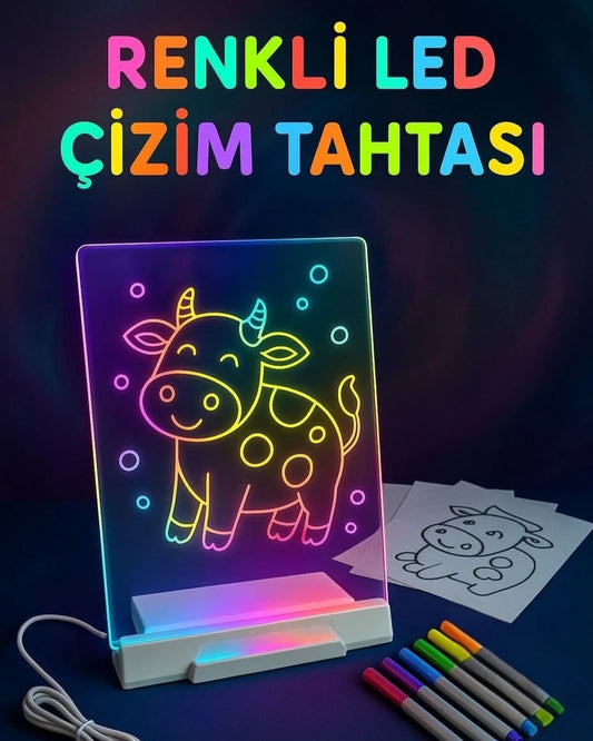 Glowora™ - Sihirli Yazı ve Çizim Tahtası